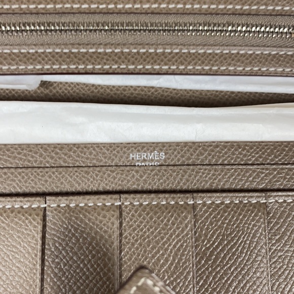 Hermes Bearn Wallet Etoupe PHW - Picture 5 of 7